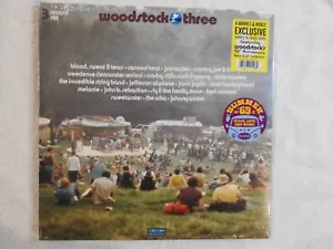 "Woodstock Three" BRAND NEW PURPLE & GOLD 3 Vinyl Set! STILL SEALED! SEE PHOTOS! - Picture 1 of 5