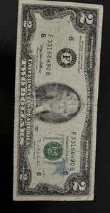 Billete De 2 Dólares Año 1995. Para Colección. - Picture 1 of 2