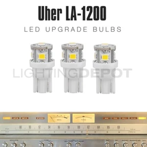 3 piezas Uher LA-1200 Vintage Estéreo LED 8V Receptor Medidor Bombilla Actualización - Imagen 1 de 4