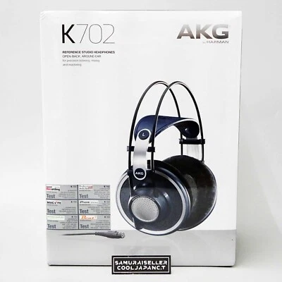 AKG Pro Audio K702 Canal Auriculares de Estudio Japón NUEVO Foto 1 de 4