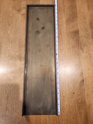 Vintage Letterpress Printer Galley Type Tray BRASS 24" X 6 3/4" Wesel - Image 1 of 4