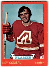1973-74 O-Pee-Chee Rey Comeau #29 Atlanta Flames