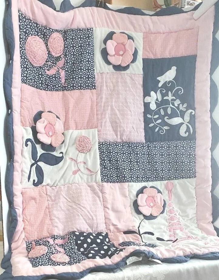 Cocalo Madison Juego de 6 piezas Cuna Edredón Cuna Falda Pañal Soporte Decoración de Pared  Foto 1 de 4