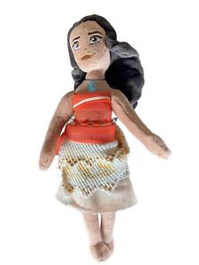 Disney Princess MOANA Stuffed Doll 9” Plush Stuffed Toy Movie Hawaiian