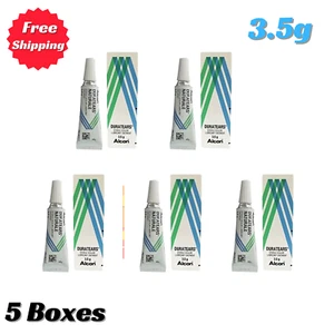 5X Alcon Duratears Pomada Lubricante Ojo Seco Alivio Irritación 3.5g Envío Gratis - Imagen 1 de 3