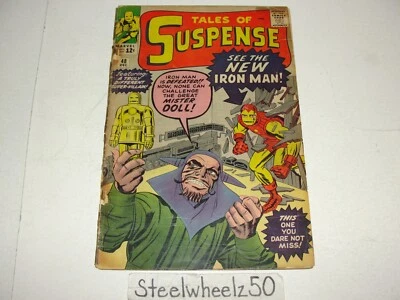 Tales of Suspense #48 cómic Marvel 1963 Iron Man primera armadura roja y dorada Lee Ditko Foto 1 de 4