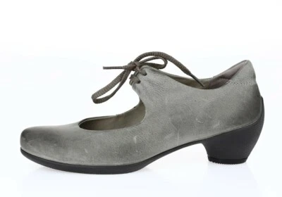 Womens ECCO SCULPTURED 226196 warm gray leather Mary Jane shoes sz. 37 NEW! - Image 1 of 4