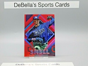 2020 Topps Fire Blake Snell #9 RED FOIL