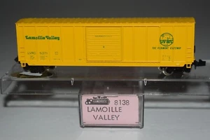 N Scale Roundhouse Lamoille Valley 50' Single Door Boxcar 5371 C49489 - Picture 1 of 2