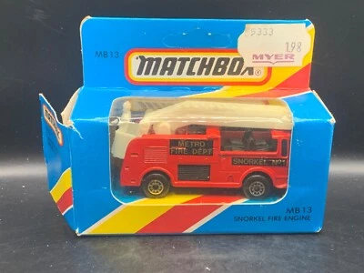 Matchbox MB 13 Snorkel Fire Engine (Macau) - Image 1 of 4