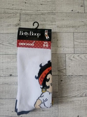 CALCETINES BETTY BOOP CREW TALLA 9-13 Foto 1 de 3