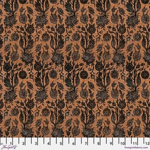 Free Spirit Eclectic Elements Halloween Gothic Tapestry PWTH334-1yd by Tim Holtz - Picture 1 of 1