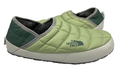 The North Face Women's ThermoBall Traction Mules V Slippers Green Size:9 118i - Image 1 of 4