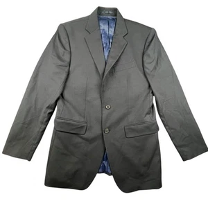 Charles Tyrwhitt Jacket Navy Blue Super 110's Wool 2 Button Blazer 38R SLIM FIT - Picture 1 of 16