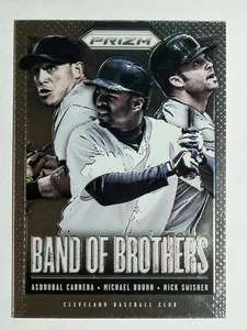 Panini Prizm Band of Brothers 8 2013 Asdrúbal Cabrera/Michael Bourn/Nick Swisher - Imagen 1 de 2