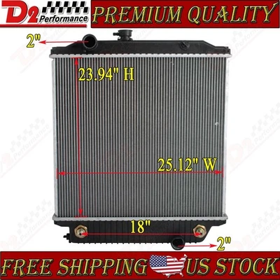 Radiator For 2001-2008 Freightliner MT45 / 1998-02 MT55 / 1998 FLD112 FL112 Foto 1 de 4