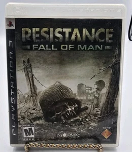 PS3 ~ Resistance: Fall of Man (PlayStation 3 PS3) CIB ~ Clasificado M Usado en Excelente Condición - Imagen 1 de 4