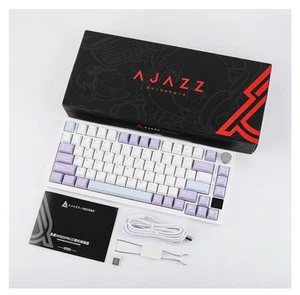 Ajazz AK680 Mechanical Keyboard,Gasket-Mounted Gaming Keyboard Wireless - Picture 1 of 9