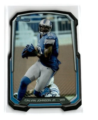 Calvin Johnson 2013 Bowman Die Cut Foil #BDC-CJO Detroit Lions - Image 1 of 2