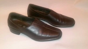 WOMEN'S ECCO LIGHT Shock Point Brown Loafers size Euro 40 / US 9 - 9.5 - Picture 1 of 7