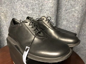 Vintage Samsonite Black Leather Hampstead Shoes sz 9.5 Mens Discontinued - Picture 1 of 7