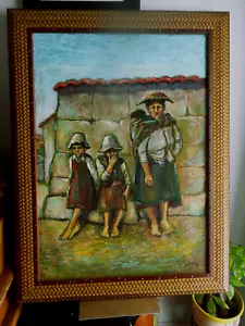 1950S Original oil painting - Picture 1 of 4