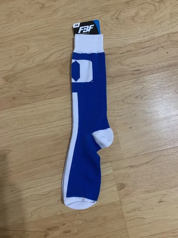NEW Large Blue Duke Blue Devils Basketball Socks Cover