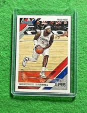 MONTREZL HARRELL PRESS PROOF CARD SP#/349 CLIPPERS 2019-20 DONURSS BASKETBALL SP