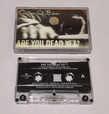 Children of Bodom - Are You Dead Yet 2005 Alexi Laiho - original indonesia tapes - Image 1 of 4