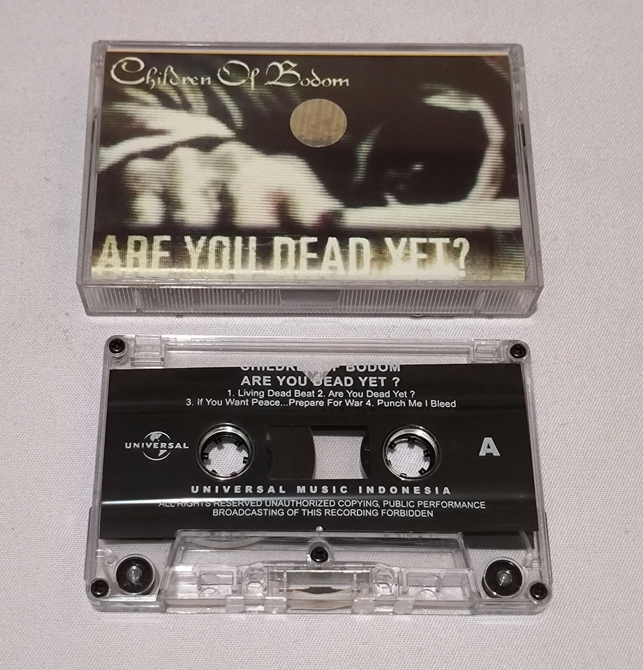 Children of Bodom - Are You Dead Yet 2005 Alexi Laiho - original indonesia tapes - Image 1 of 4