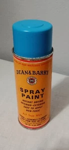 VINTAGE DEAN & BARRY TRUE BLUE SPRAY PAINT CAN WITH PAPER LABEL UNUSED - Picture 1 of 6