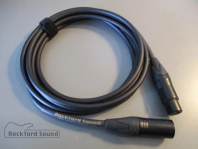 Mogami W2549 Black | Studio Microphone Cable | Gold Neutrik XLR Male to Female Foto 1 de 4