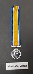 WW1 Miniature 1914-18 War Medal - Quality - Replica Medal A.I.F British Army - Picture 1 of 3