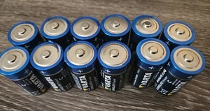 Varta Longlife Power Alkaline Batteries LR14 - Pack of 12 - Picture 1 of 4