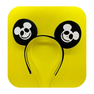 Disney Inspired Spooky Mickey Jack Skellington Ears Nightmare Before Christmas - Picture 1 of 1