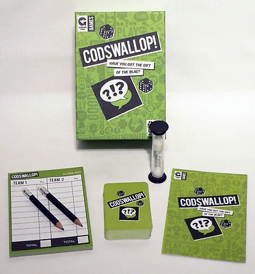 CODSWALLOP! - HAVE YOU GOT THE GIFT OF THE BLAG? - GINGER FOX GAMES - Image 1 of 4