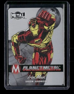 Iron Man PM-18 Planet Metal Iron Armor 2024 Upper Deck Marvel Metal Avengers - Picture 1 of 3