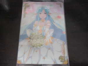 Sao Sword Art Online Oblate Card 012 Asuna Wedding - Bild 1 von 2