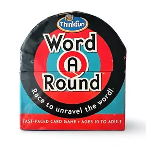 Word A Round Race to Unravel the Word Fast-Paced Card Game by Thinkfun Sealed - Picture 1 of 4