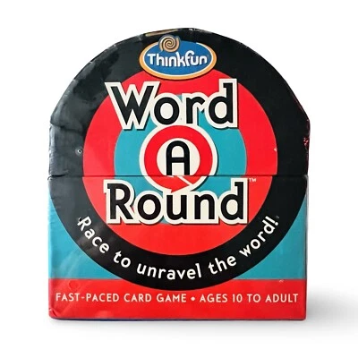 Word A Round Race to Unravel the Word Fast-Paced Card Game by Thinkfun Sealed - Image 1 of 4