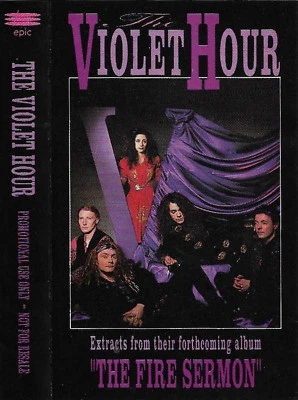 THE VIOLET HOUR EXTRACTS FROM THE FIRE SERMON CASSETTE PROMO EP ROCK FOLK INDIE - Image 1 of 4