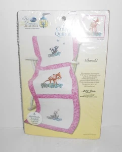 The Disney Dreams Stamped Cross Stitch Quilt Block - BAMBI - Picture 1 of 3