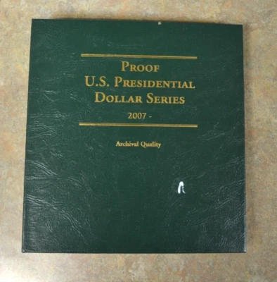 Littleton Coin Album LCA71 Proof US Presidential Dollar Series Partial Album - Image 1 of 4