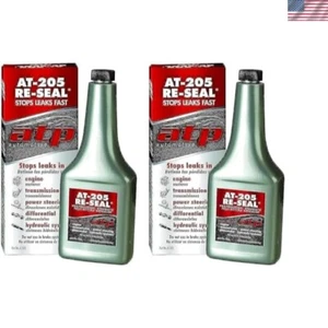 Fast-Acting Leak Sealer, 2-Pack of 8oz Bottles for Rubber Gaskets & Seals - Picture 1 of 3