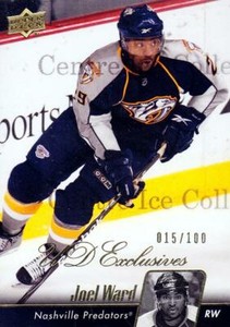 2010-11 Upper Deck UD Exclusives #88 Joel Ward