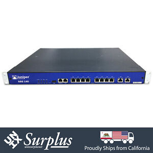 Juniper Networks 10 Port 1Gbps Home VPN Firewall Secure Gateway 256MB RAM w/Ears
