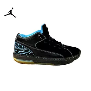 Scarpe da basket Jordan Ol'School basse da uomo 317765 nere blu taglia 10,5 - Foto 1 di 8
