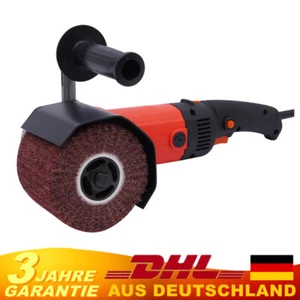 1400w Satiniermaschine Holz Bürstenschleifer Schleifmaschine Winkelschleifer DHL - Bild 1 von 16