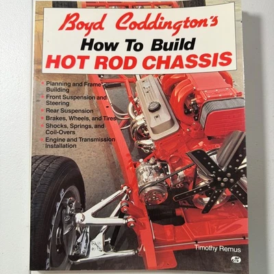 Boyd Coddington Cómo construir chasis Hot Rod chasis Hotrod libro Foto 1 de 3