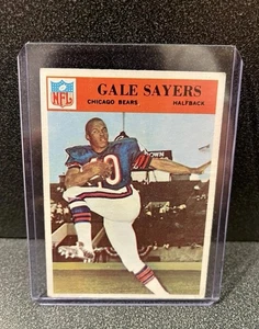 1966 Chicago Bears Gale Sayers Philadelphia Football NFL Rookie Card #38 - Picture 1 of 3